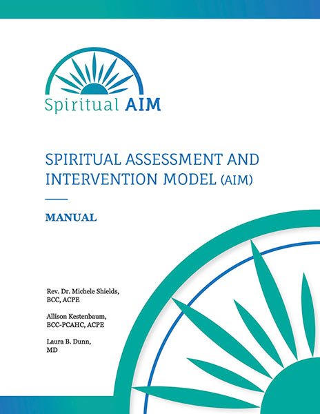 Cover of Spiritual Aim Manual showing logo and text
